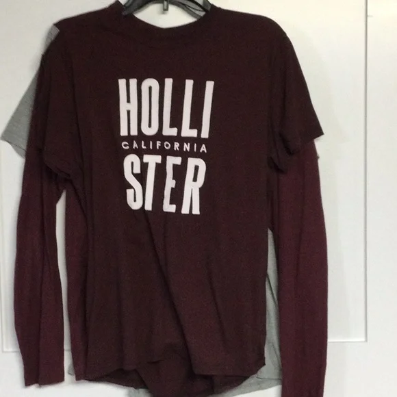 Branded 5 Shirt Bundle - American Eagle- Abercrombie- Hollister Save on Shipping - Picture 4 of 6